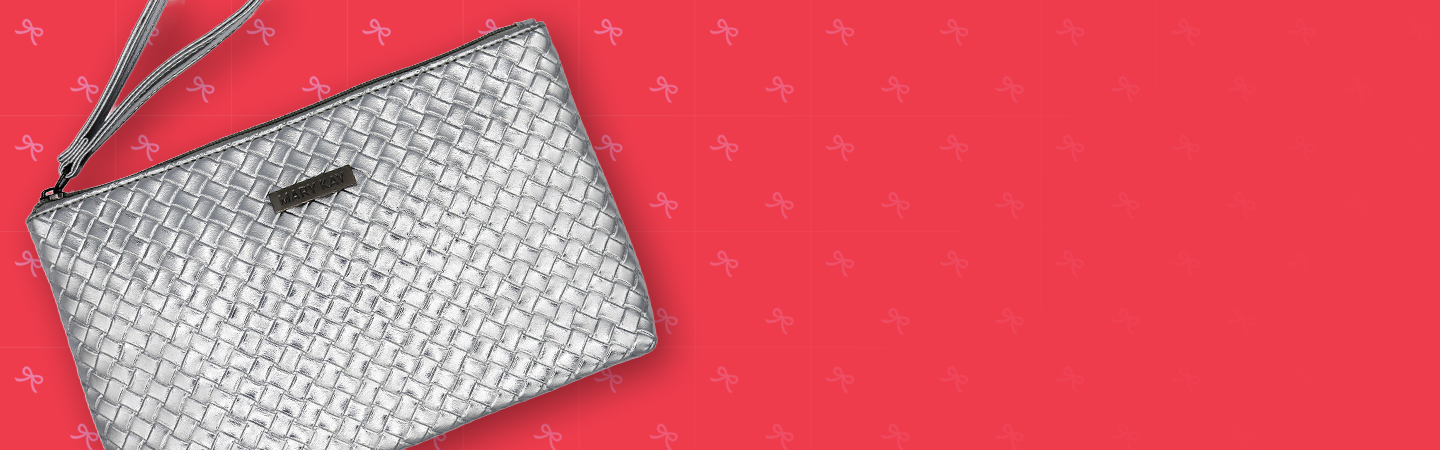 MKACF Silver Wristlet